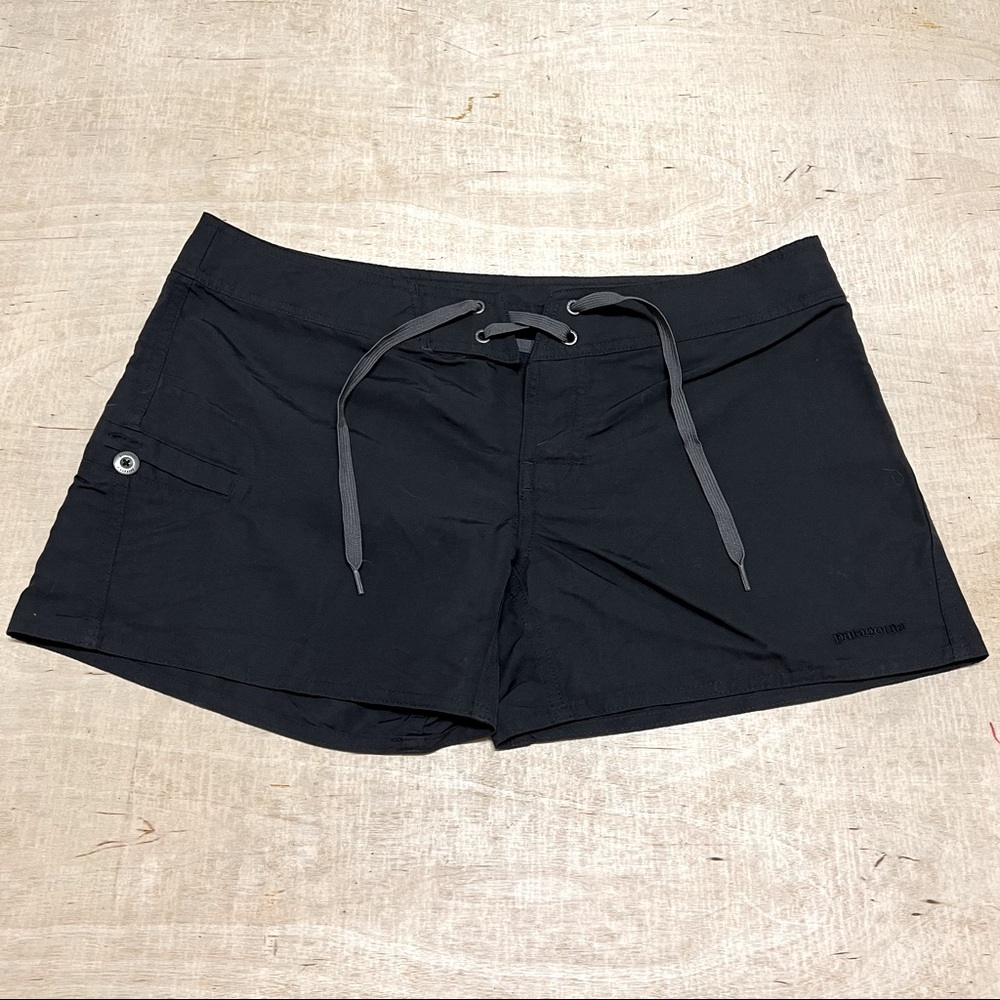 Patagonia Water Girl Performance Shorts Black Active Outdoor Size 6